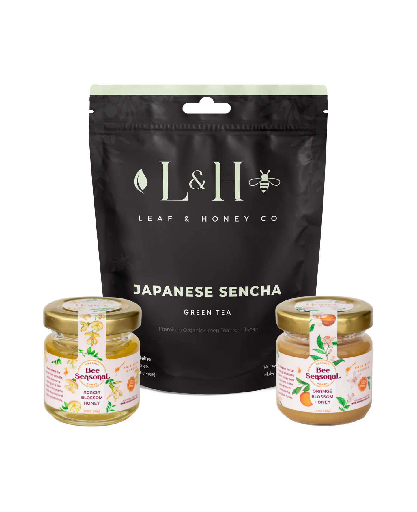 Japanese Sencha Limited Edition Tea & Honey Bundle