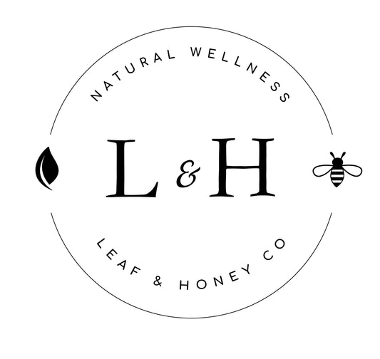 Leaf and Honey Co Logo - Teas and Honey On Sale Now